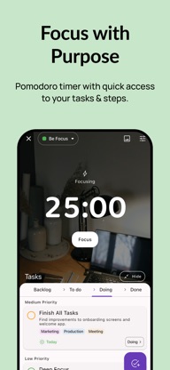 BeFocus: Task & Pomodoro Timer screenshot 5
