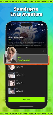 AceToon: Cómics y Manga iPhone screenshot 4