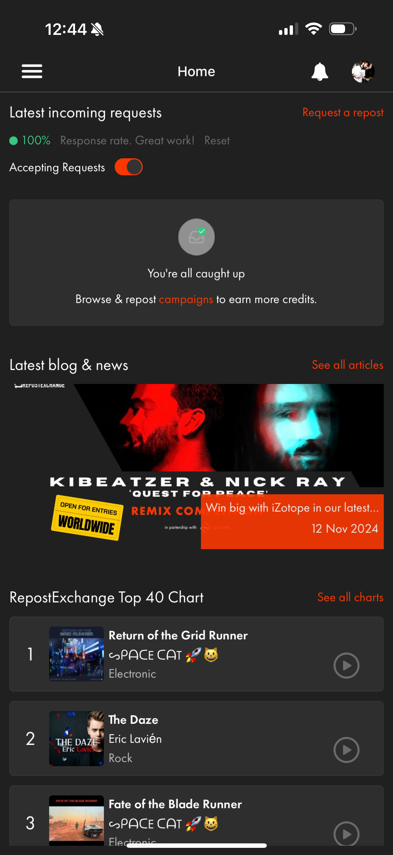 RepostExchange - Promote Music