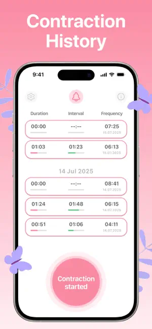 Contraction Timer & Trackerㅤ screenshot 3