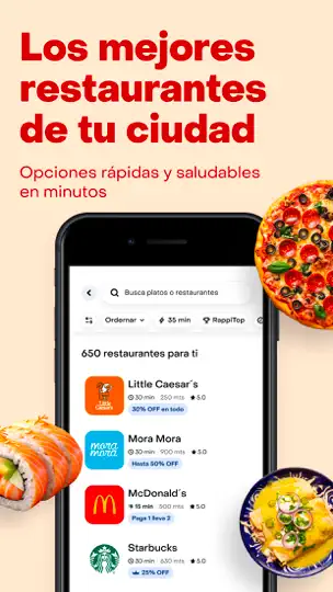 Captura de pantalla de Rappi - Pide Todo En Minutos en iPhone 3