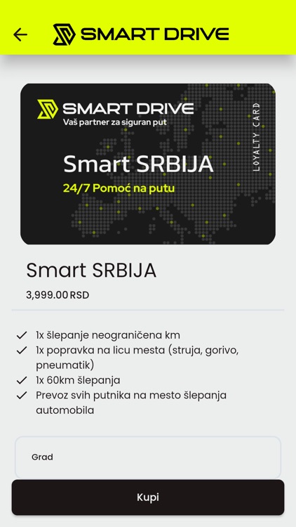 Smart Drive - pomoc na putu