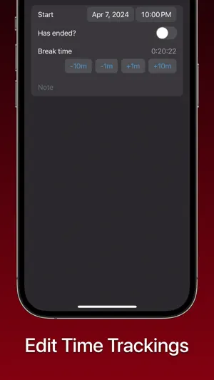 FreelanceKit: Time Tracking screenshot 4