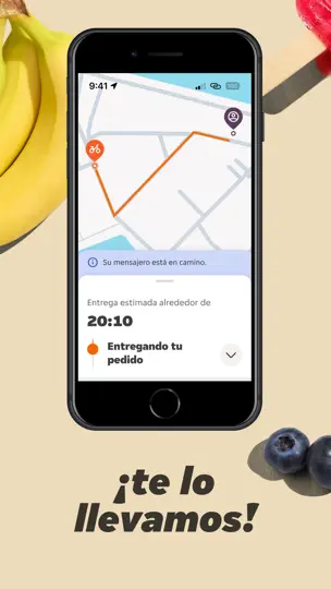 Captura de pantalla de Just Eat - Comida A Domicilio en iPhone 5
