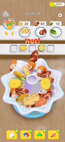 Hot Pot Sort - Match Master iPhone screenshot