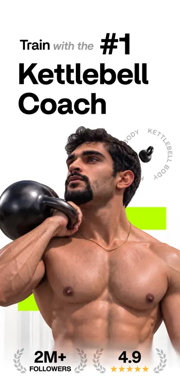 Kettlebell Body: Home Workouts screenshot 1 of 5
