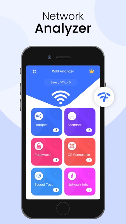 Portable Hotspot Wifi Analyzer