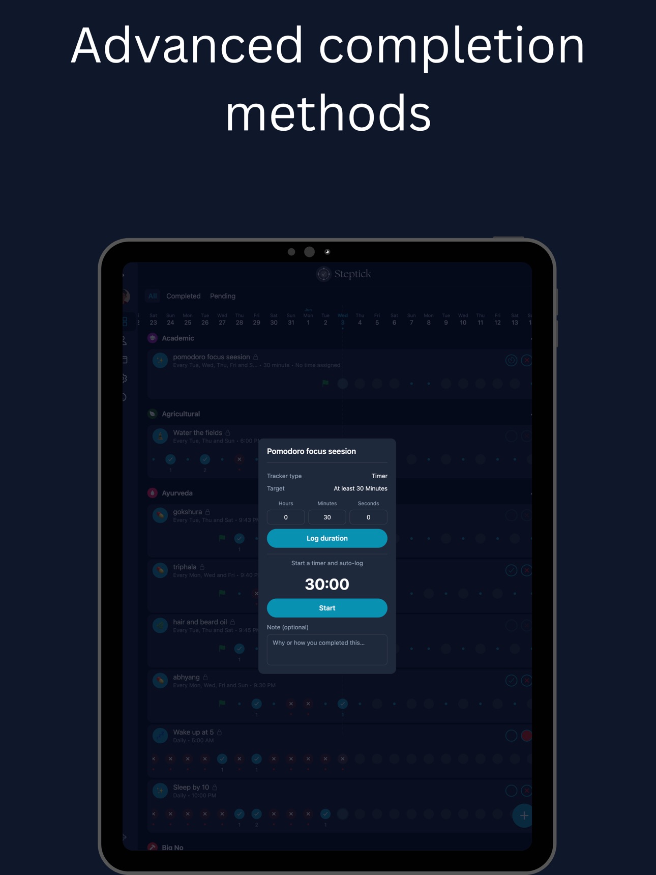 Screenshot 12 of Steptick : Habit Tracker