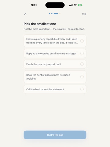 Reentry: First Step iPad screenshot