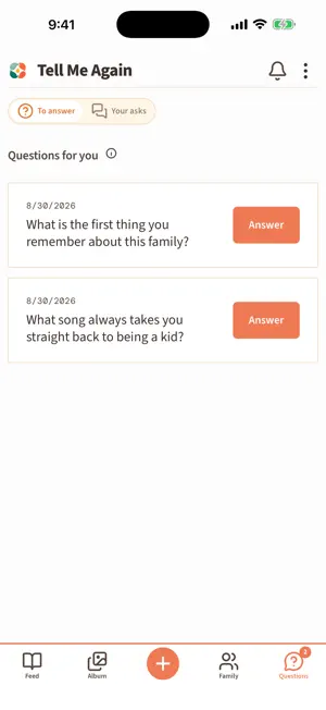 Tell Me Again: Family Stories screenshot 4