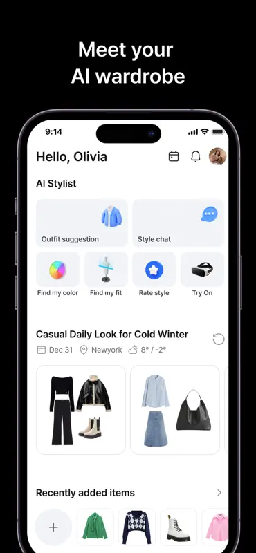 Acloset - AI Fashion Assistant screenshot 1 of 9