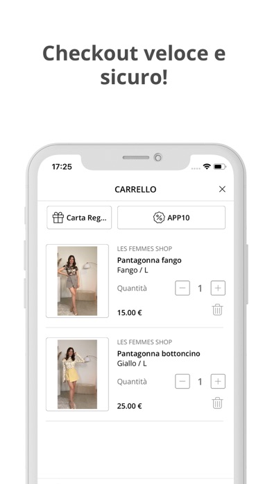 Les Femmes Shop Screenshot