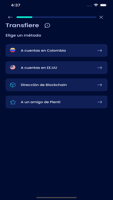 Plenti - Your Global Account Screenshot