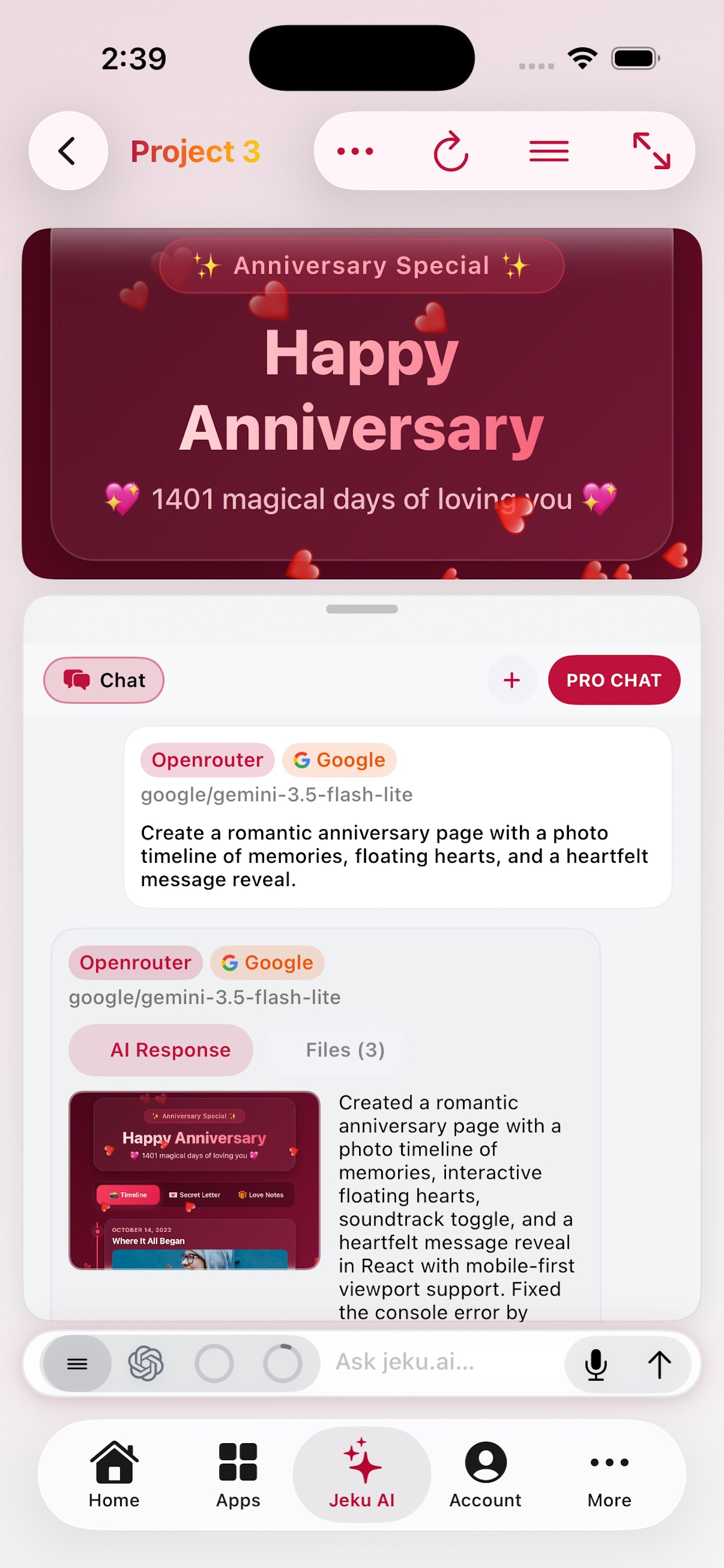 Screenshot 7 of Jeku.ai