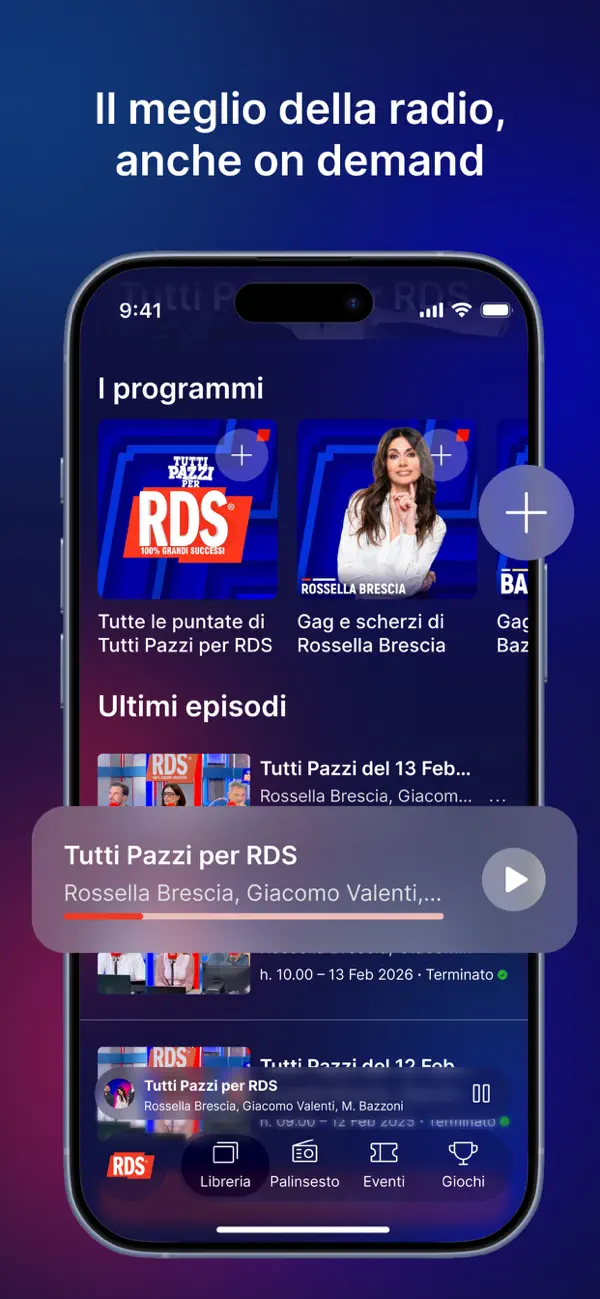 Screenshot #2 pour RDS 100% Grandi Successi