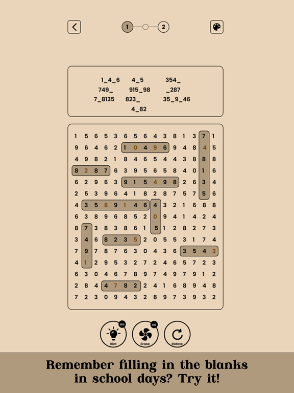Screenshot #5 pour Number Search - Hardest Game