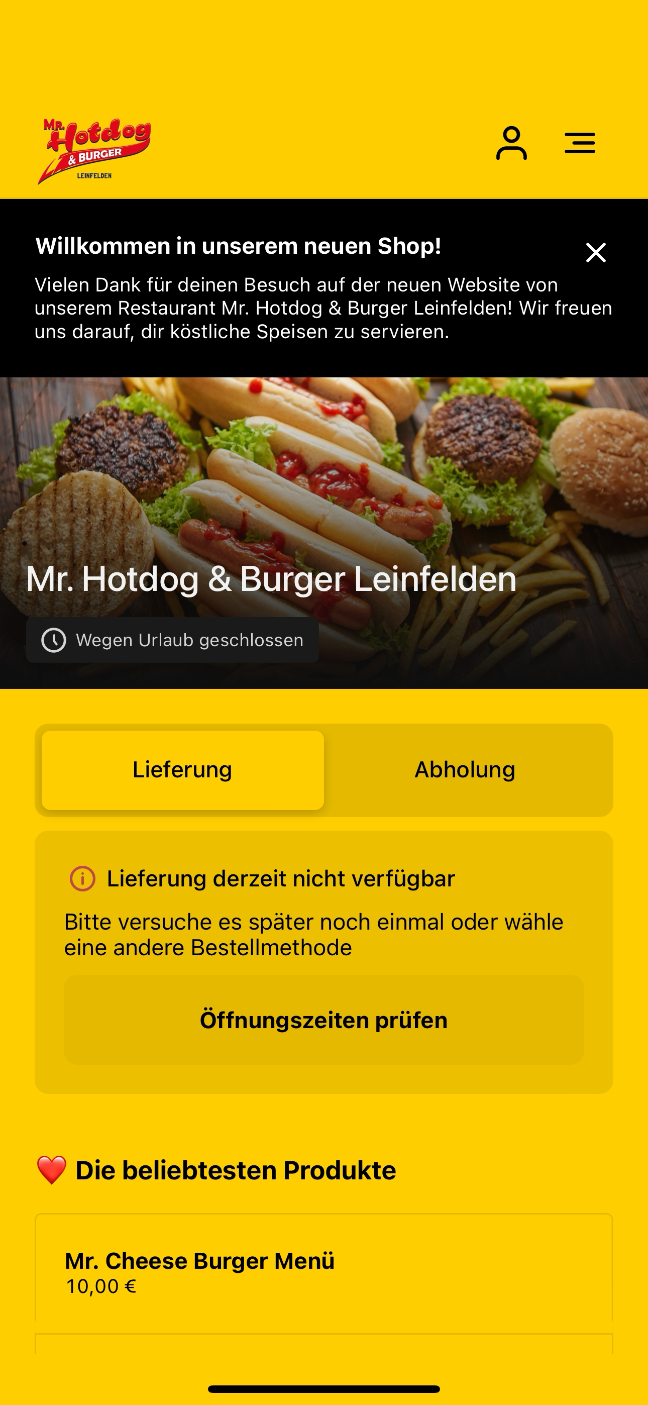 Mr. Hotdog & Burger Leinfelden screenshot 3