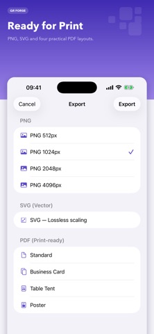 QR Forge - QR Code Creator Screenshot 5 of 5