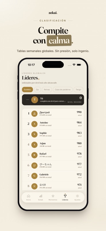Zekai: Sudoku Palabras Lógica screenshot 11