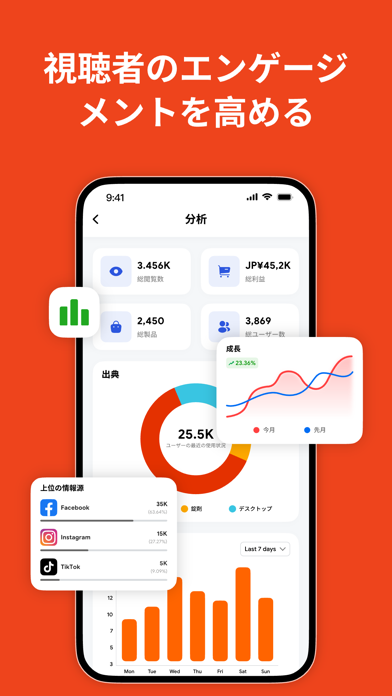 Linkbio-ウェブサイトとリンクツリーを作成するのスクリーンショット - 4