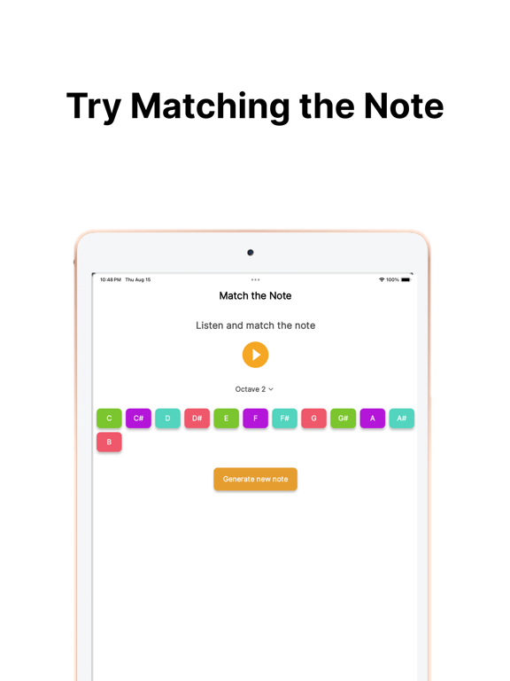 Perfect Pitch - Piano Notes