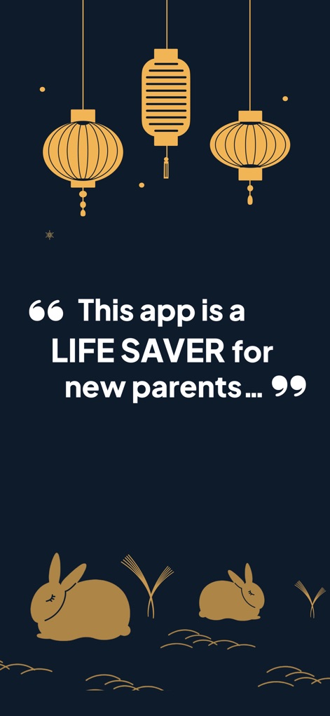 White Noise Deep Sleep Sounds - Un poderoso testimonio enfatiza que "This app is a LIFE SAVER for new parents", reflejando el impacto positivo de la herramienta en la vida de los usuarios y su público objetivo específico.