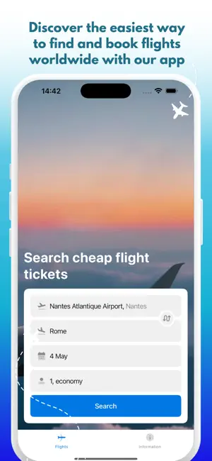 Cheap Search Flight Booking screenshot 1