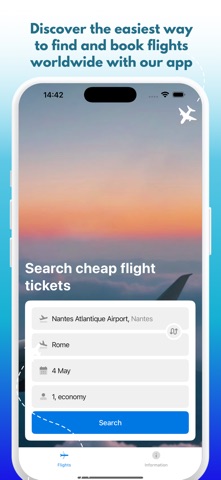 Cheap Search Flight Booking Screenshot 1 of 7