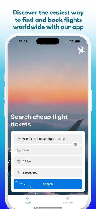 Cheap Search Flight Booking Screenshot 1 of 7