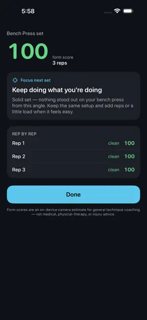 BarPath: Lift Form Coach screenshot 2