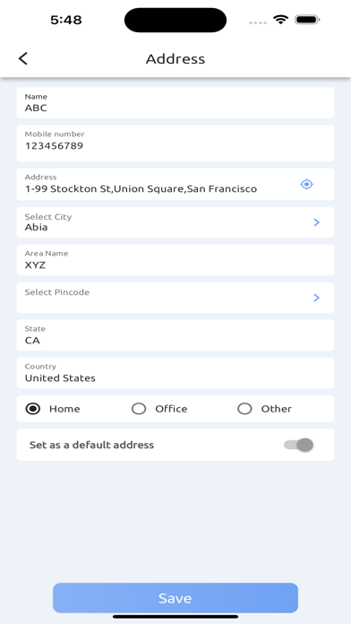 Sauki Online Store Screenshot