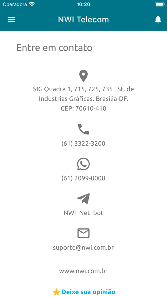 #4. NWI Cliente (iOS) 由: Eric Figueiredo Nobre Formiga