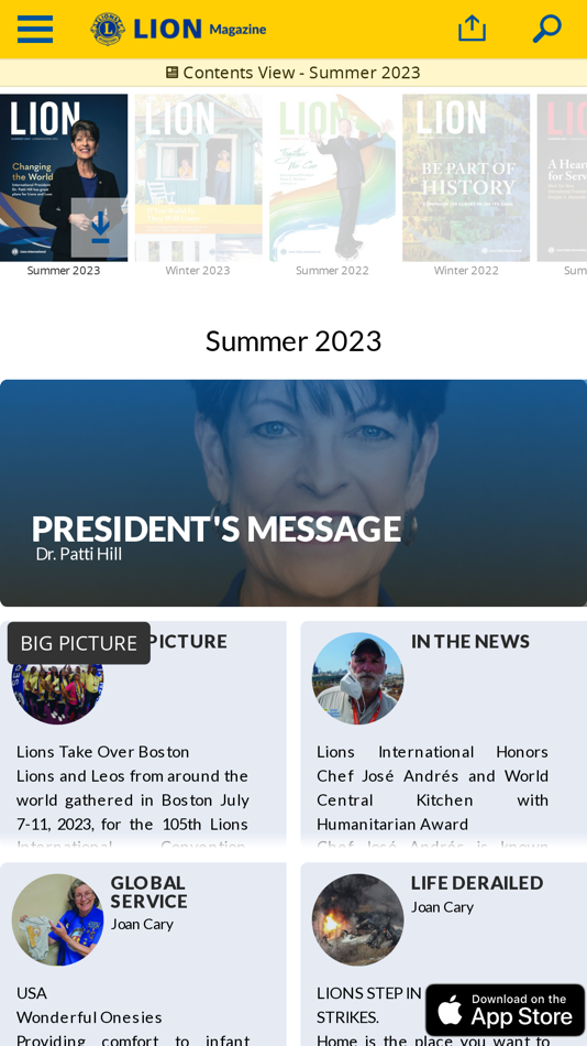 #5. LION Magazine Global (iOS) 게시자: The International Association of Lions Clubs
