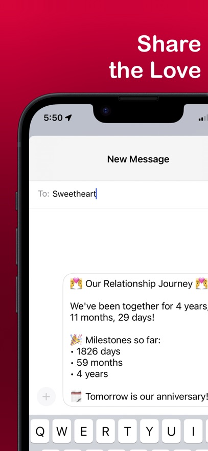 Relationship Date Tracker