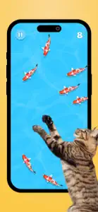 Cat alone: Fish game for cats screenshot #3 for iPhone