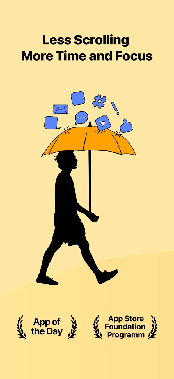 Screenshot #1 pour Attentive - Digital Wellbeing