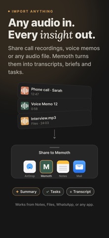 Memoth: AI Note Taker Screenshot 7 of 10