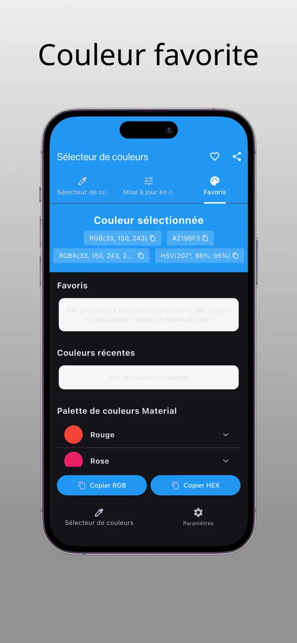 Screenshot #3 pour Colorpick - Outil de codes ...