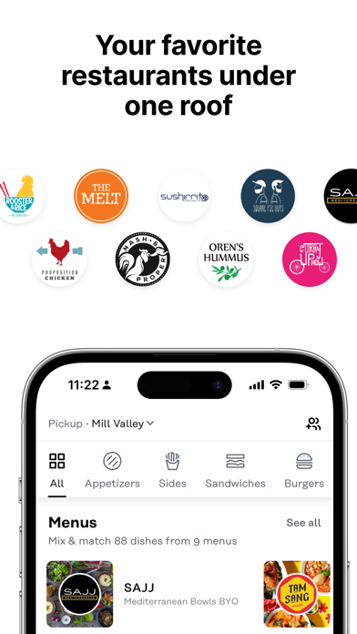Screenshot 1 of Local Kitchens App
