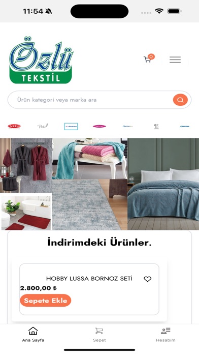 Özlü Tekstil Screenshot
