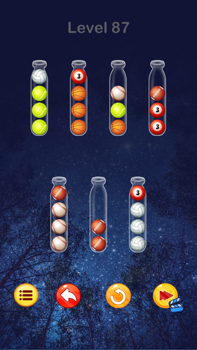 Color Ball Puzzle Bubble Sort Screenshot