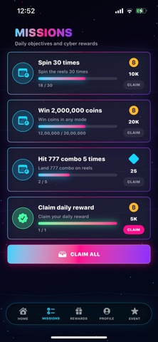 Neon777Rush Screenshot 2 of 6