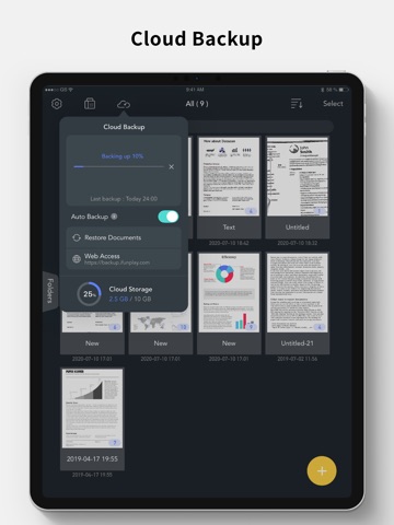 Scanner App - Scan & Edit PDF iPad screenshot