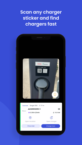 Tap Electric: EV charging screenshot