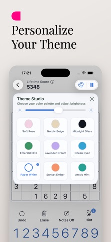 Cuspart: Sudoku iPhone screenshot