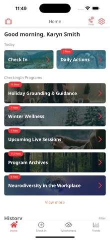 App screenshot