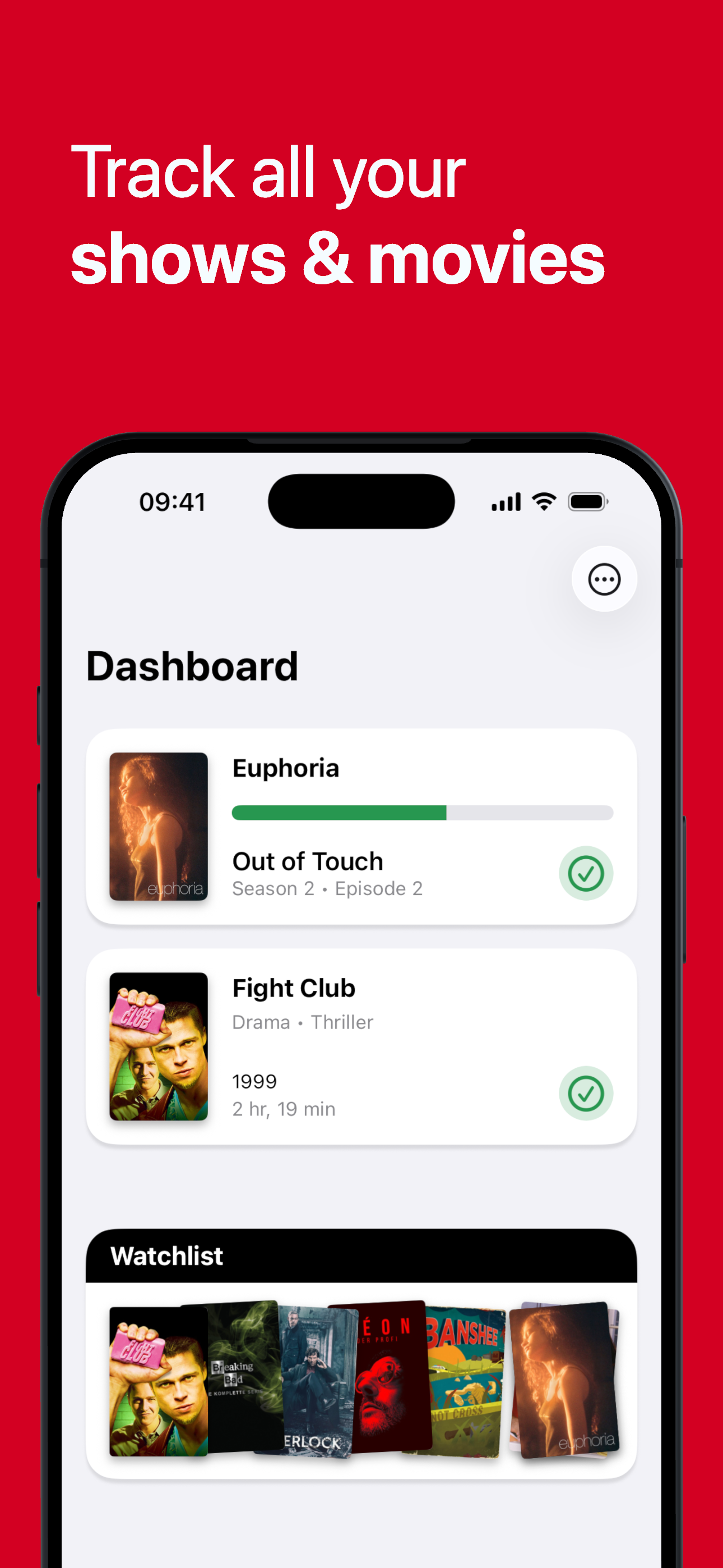Showdown - TV & Movie Tracker