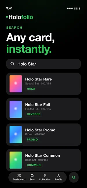 Holofolio screenshot 2
