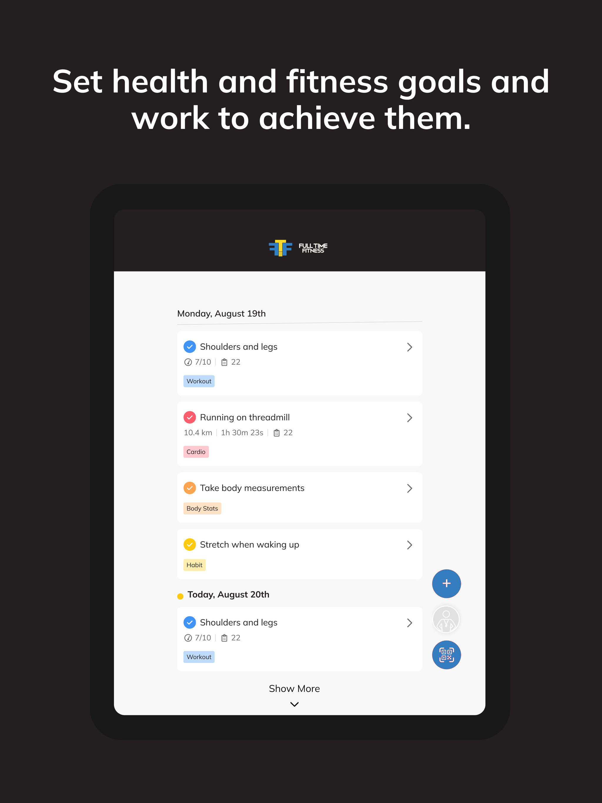 Full Time Fitness screenshot 16