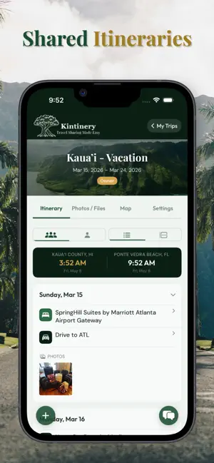 Kintinery: Itinerary & Photos screenshot 2